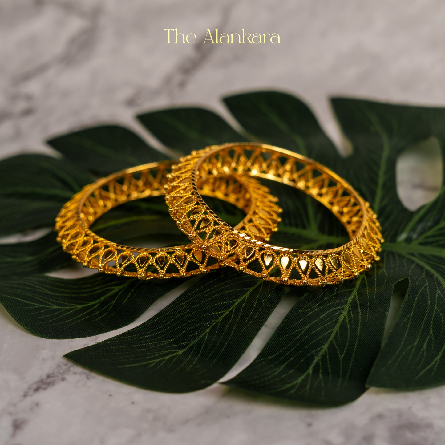 Alankara Goldplated traditional Kata Kankan ( Bangle )