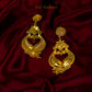 Gold Plated Traditional Bengali Fish Motif Earring