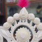 Women's Bengali Wedding Shola Bridal Crown/ Tahia Mukut - Shailaputri